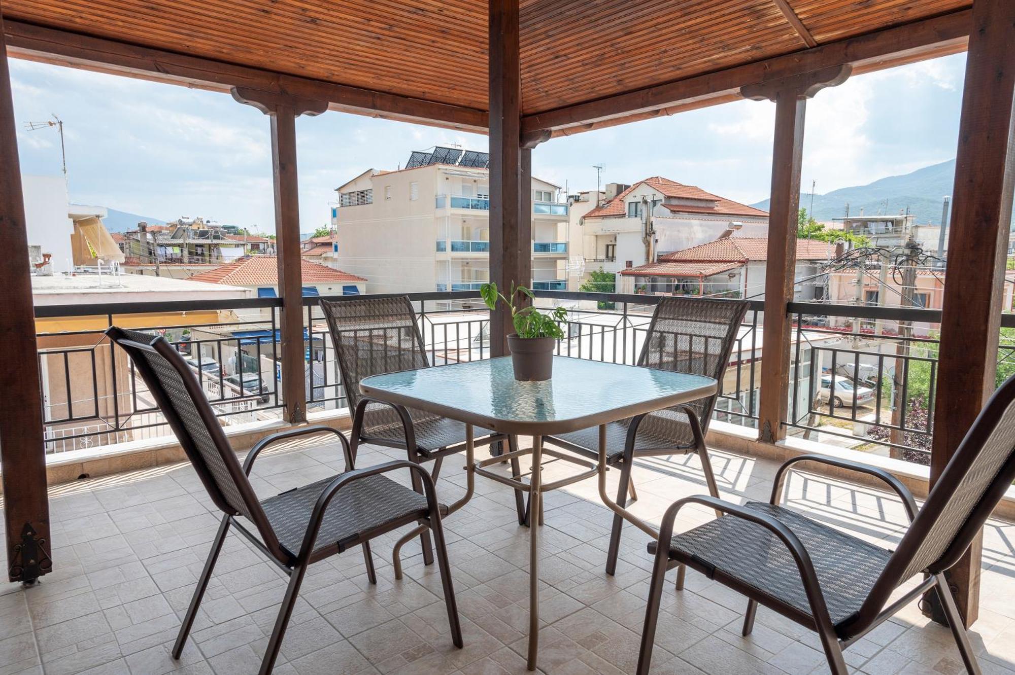 Stamatia Suites Аспровалта Екстериор снимка